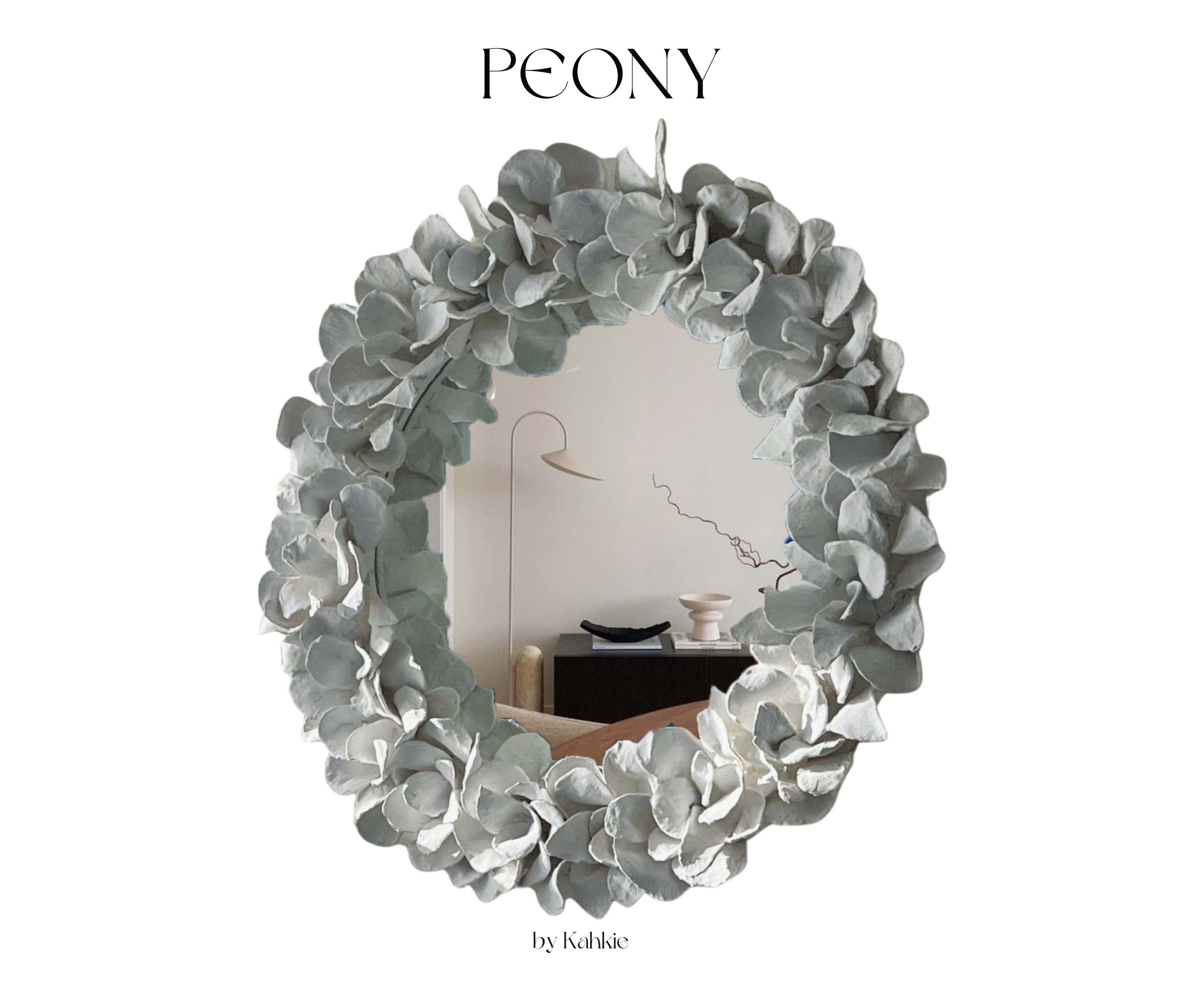 Peony mirror