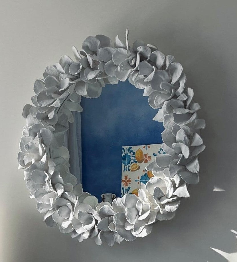 Peony mirror