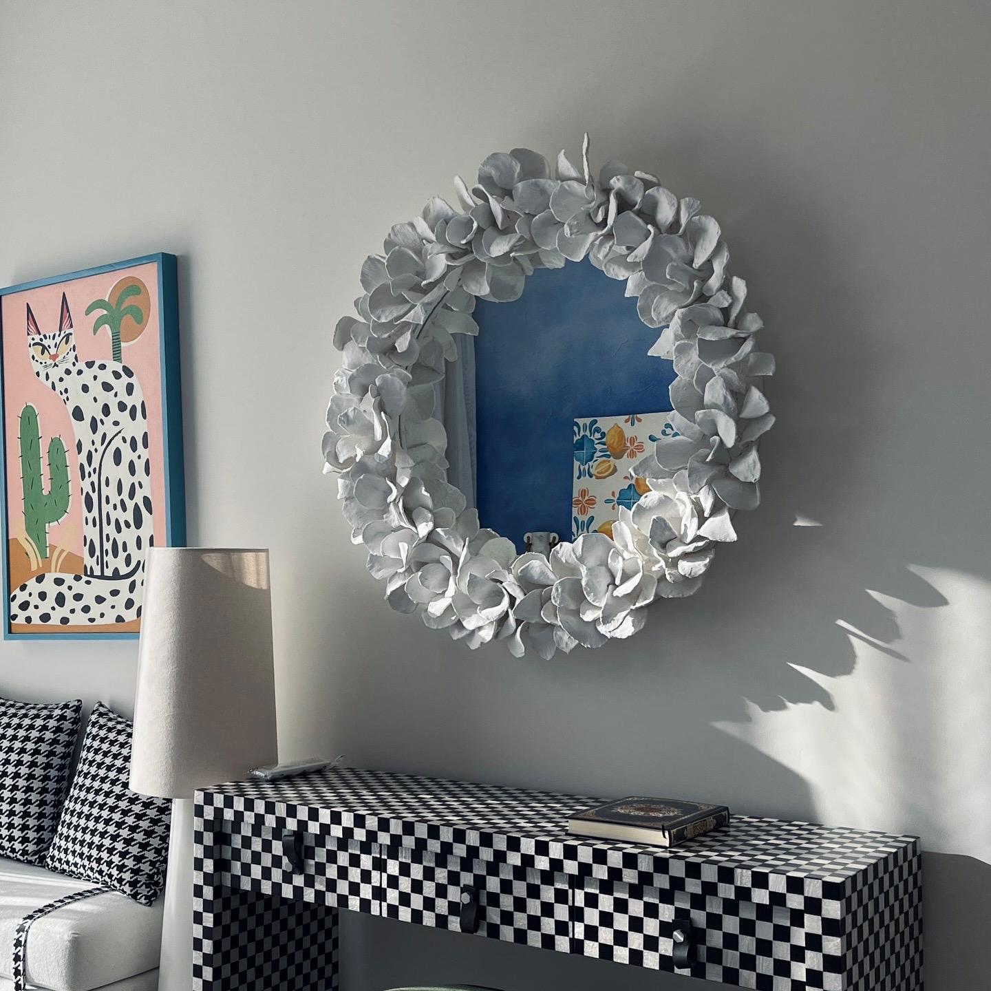 Peony mirror