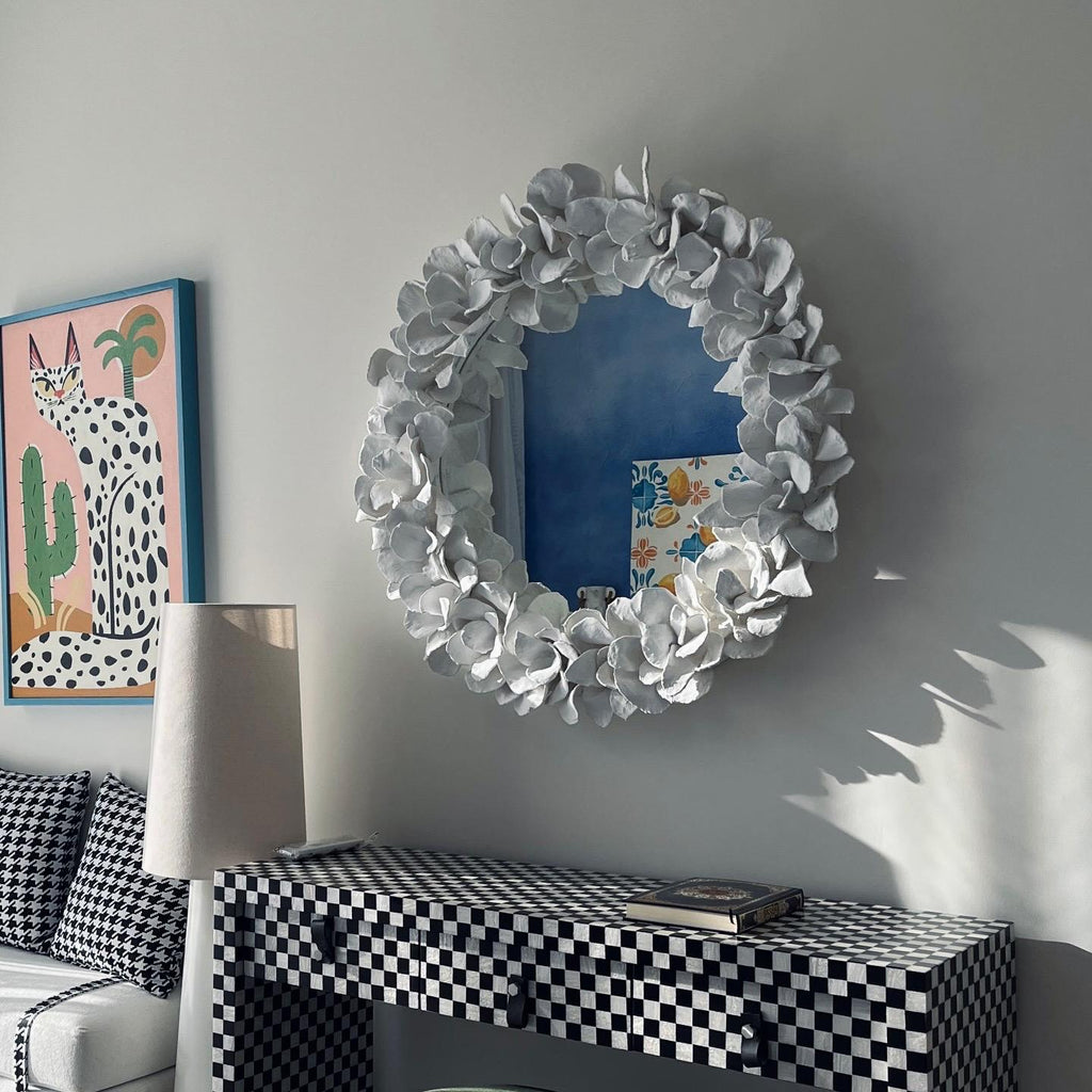 Peony mirror